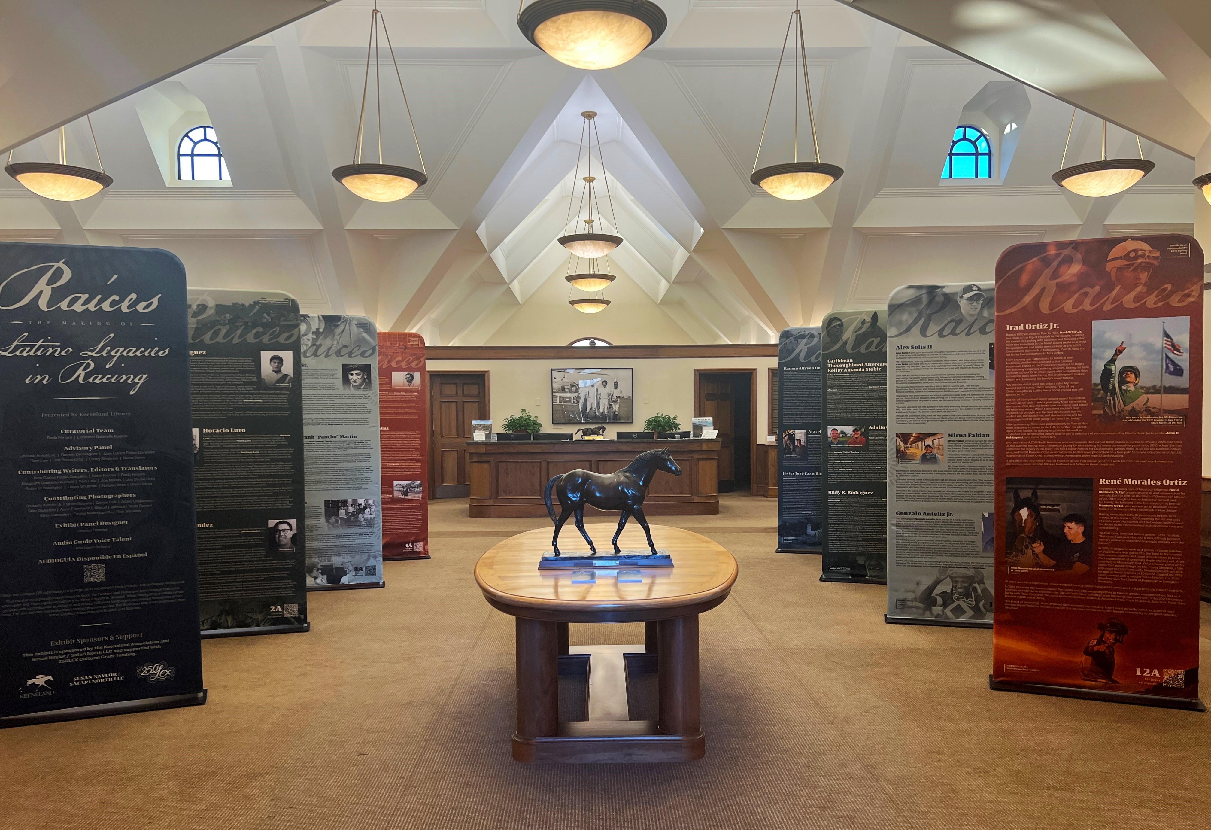 Keeneland Library, Raíces: The Making of Latino Legacies in Racing, America's Best Racing, horse racing, ABR